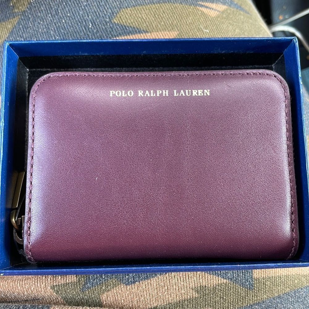 Polo by Ralph Lauren-Zip up multi pocket wallet- 🆕